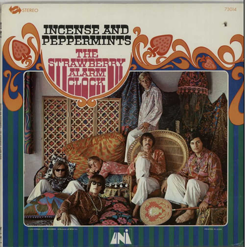 Strawberry Alarm Clock Incense And Peppermints US vinyl LP album (LP record) 73014