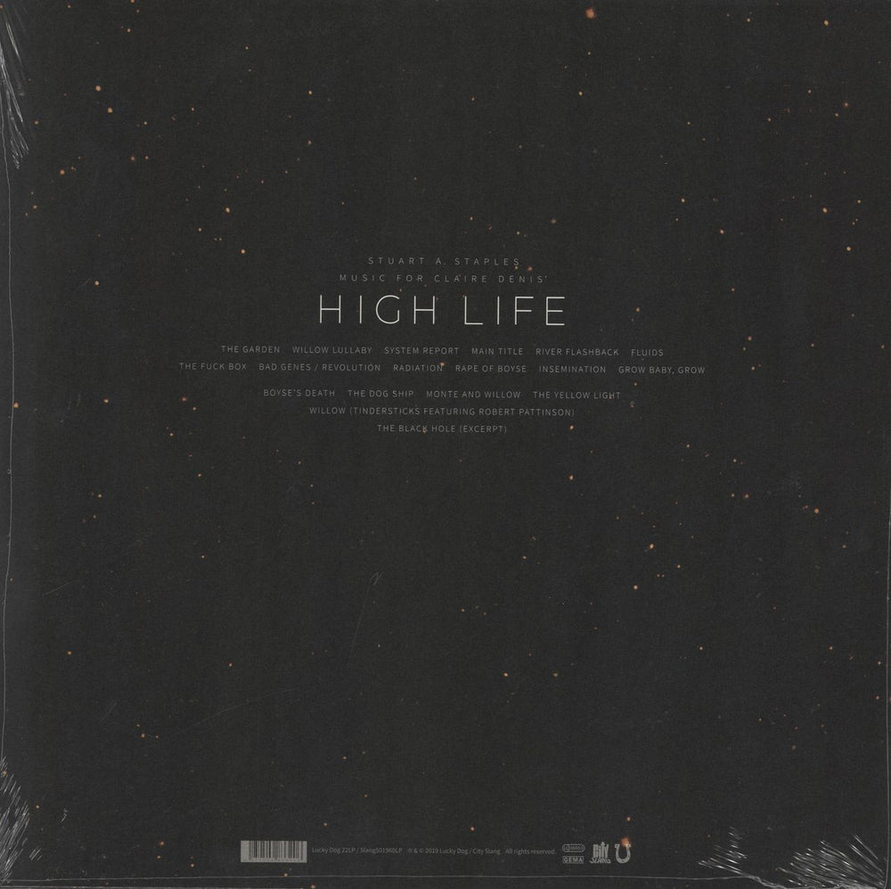 Stuart Staples Music For Claire Denis' High Life - 180g UK vinyl LP album (LP record) 4250506833206