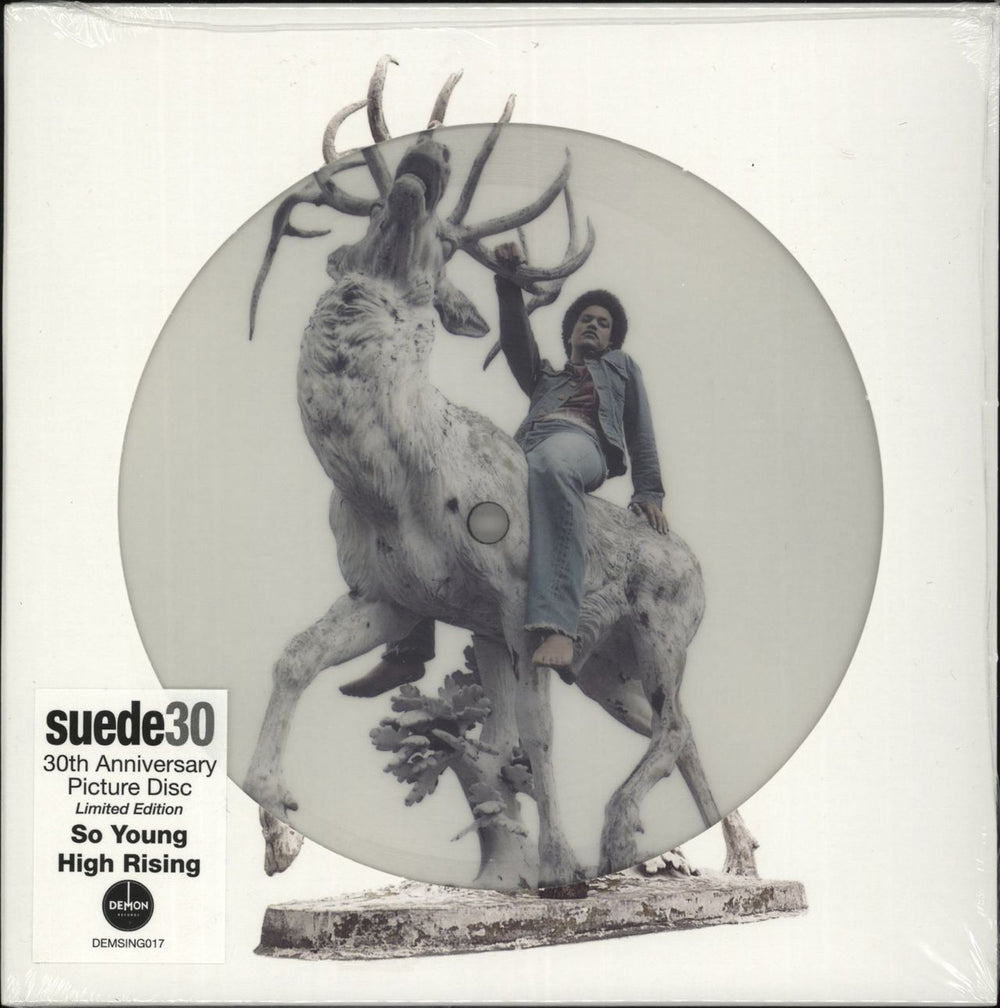 Suede So Young - Sealed UK 7" vinyl picture disc (7 inch picture disc single) DEMSING017