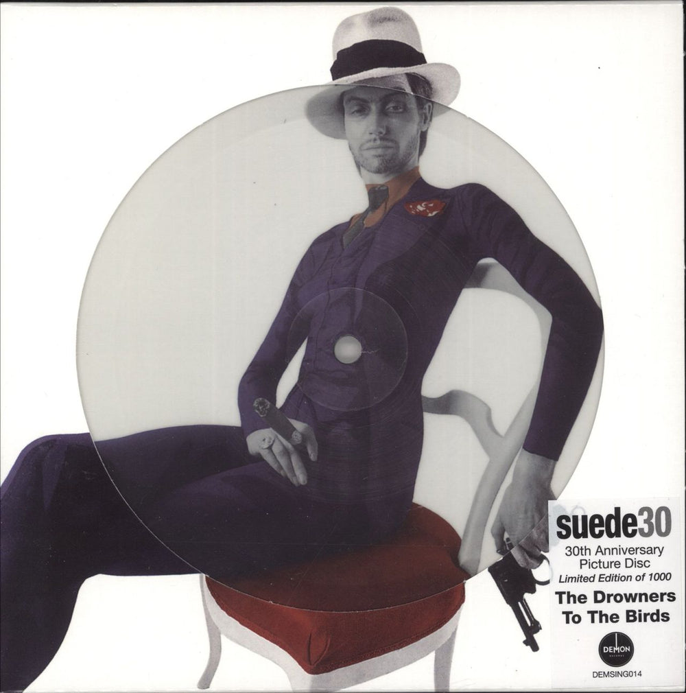 Suede The Drowners / To The Birds - Picture Disc Edition UK 7" vinyl picture disc (7 inch picture disc single) DEMSING014