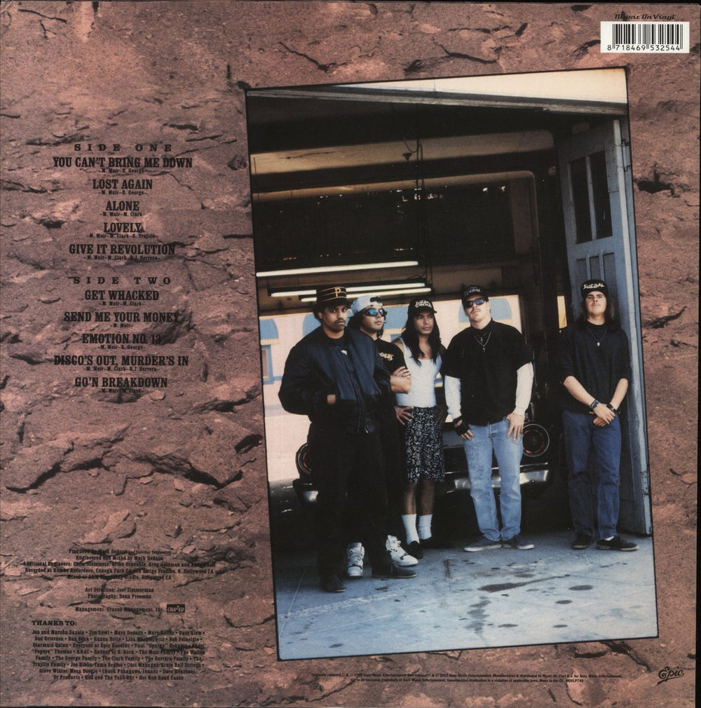 Suicidal Tendencies Lights Camera Revolution - 180 Gram - EX UK vinyl LP album (LP record) 8718469532544