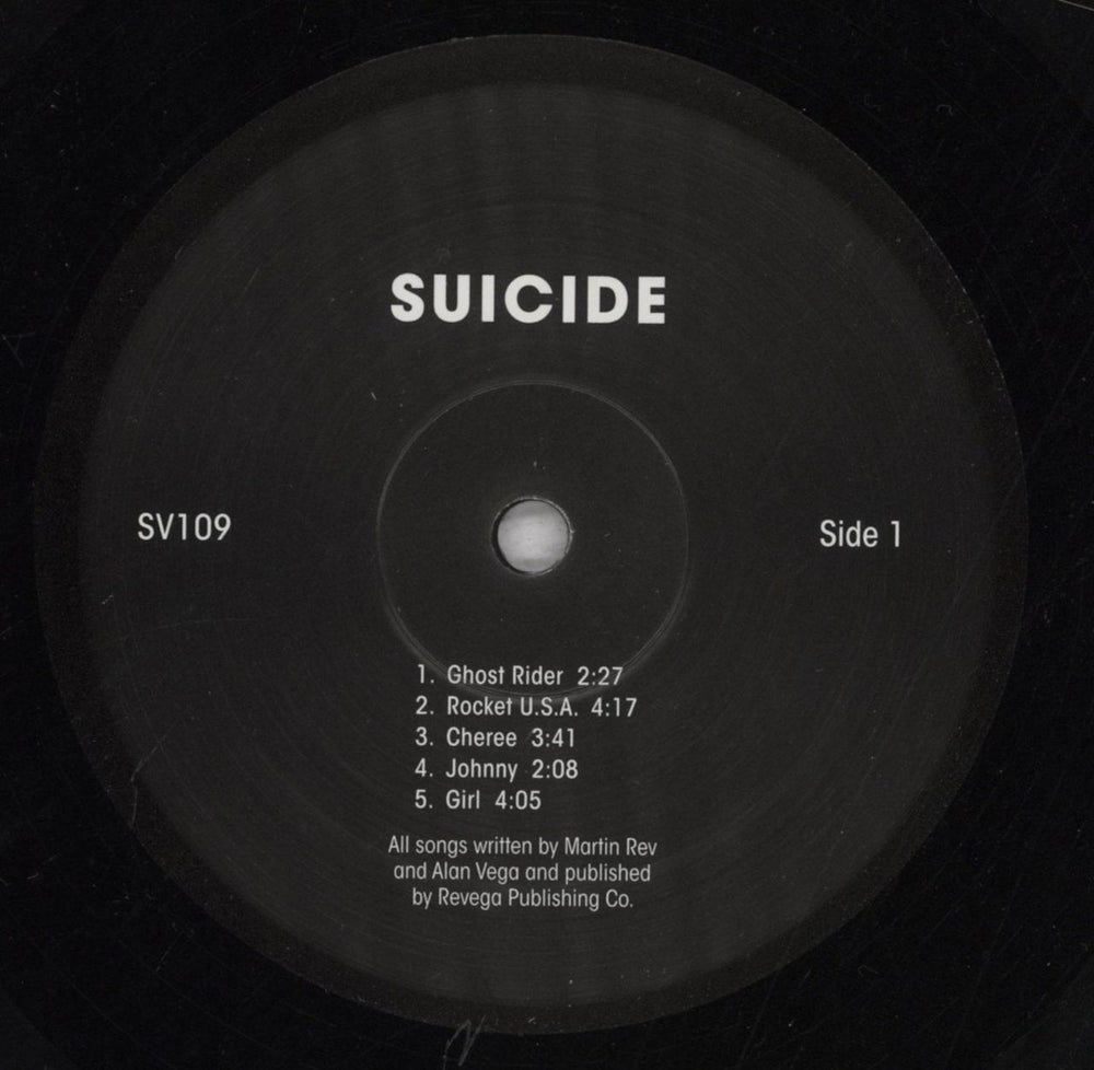 Suicide Suicide US vinyl LP album (LP record) SUDLPSU843259