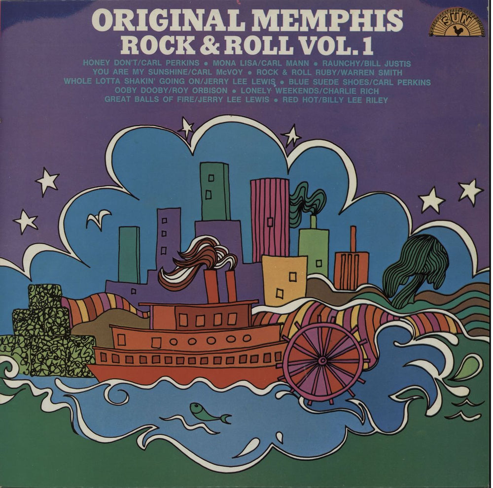 Sun Records Original Memphis Rock & Roll Vol. 1 UK vinyl LP album (LP record) 6467006