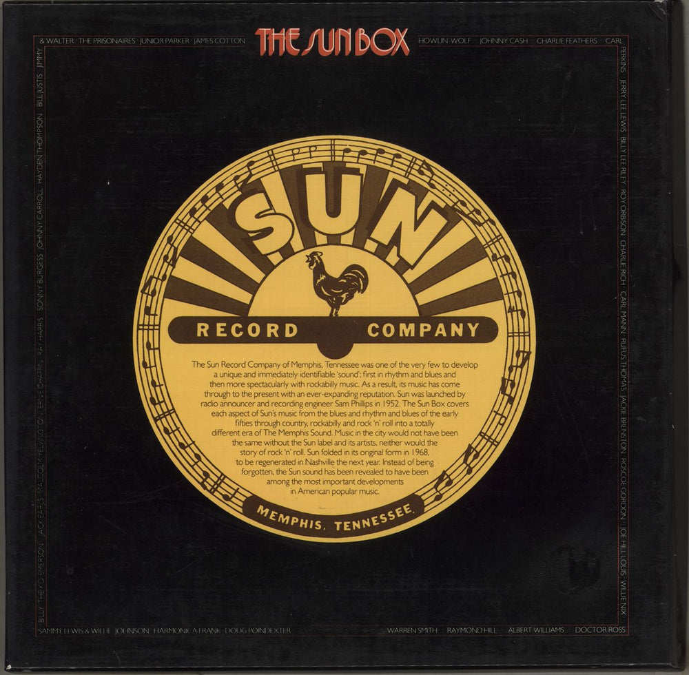 Sun Records The Sun Box UK Vinyl Box Set SUNBOX100