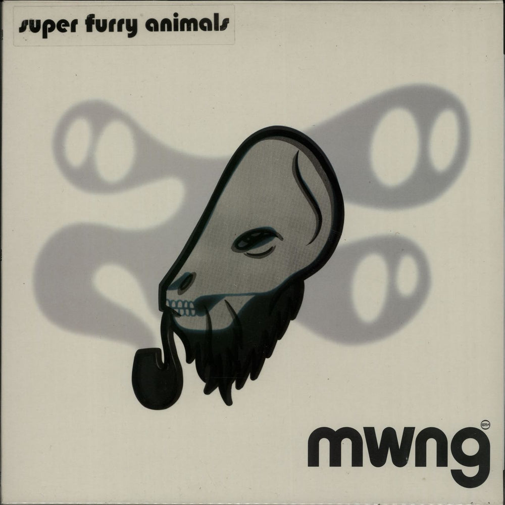 Super Furry Animals Mwng - white vinyl UK vinyl LP album (LP record) PLC03LP