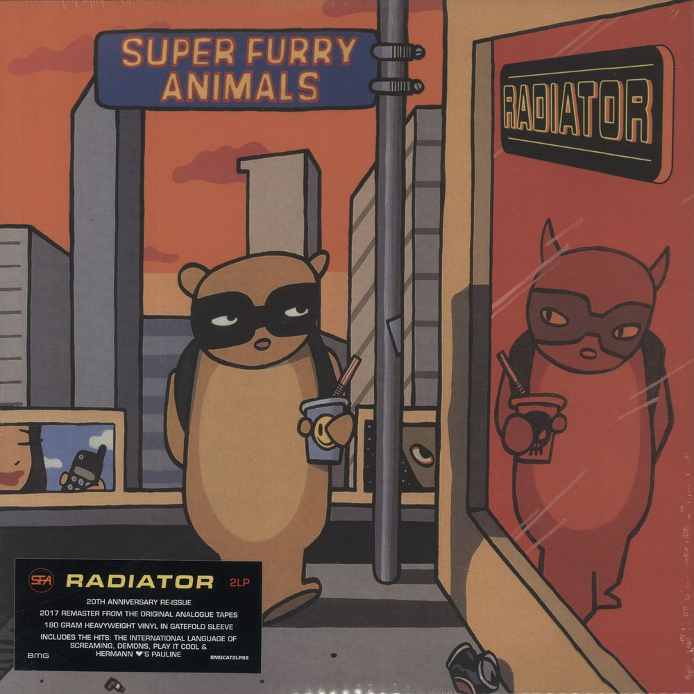 Super Furry Animals Radiator - 180gm - Sealed UK 2-LP vinyl record set (Double LP Album) BMGCAT2LP98