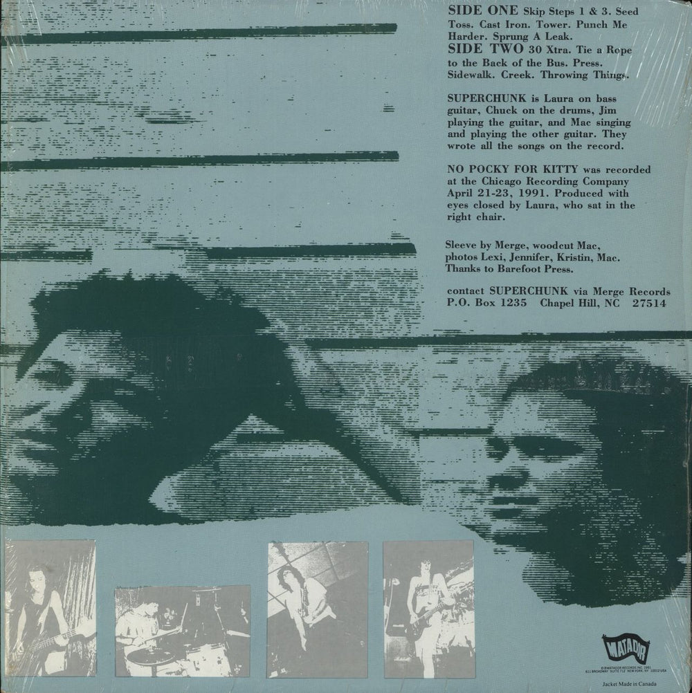 Superchunk No Pocky For Kitty US vinyl LP album (LP record)