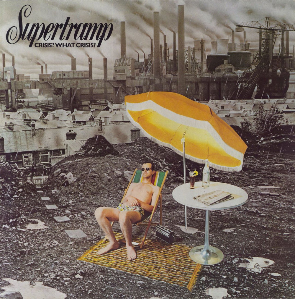 Supertramp Crisis? What Crisis? German vinyl LP album (LP record) LP394560-1