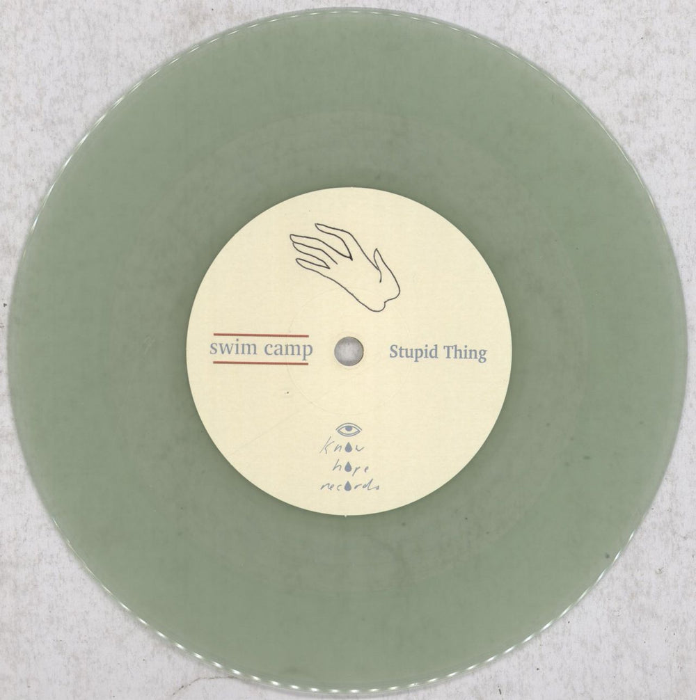 Swim Camp Stupid Thing - Coke Bottle Clear Vinyl US 7" vinyl single (7 inch record / 45) 73007ST843818