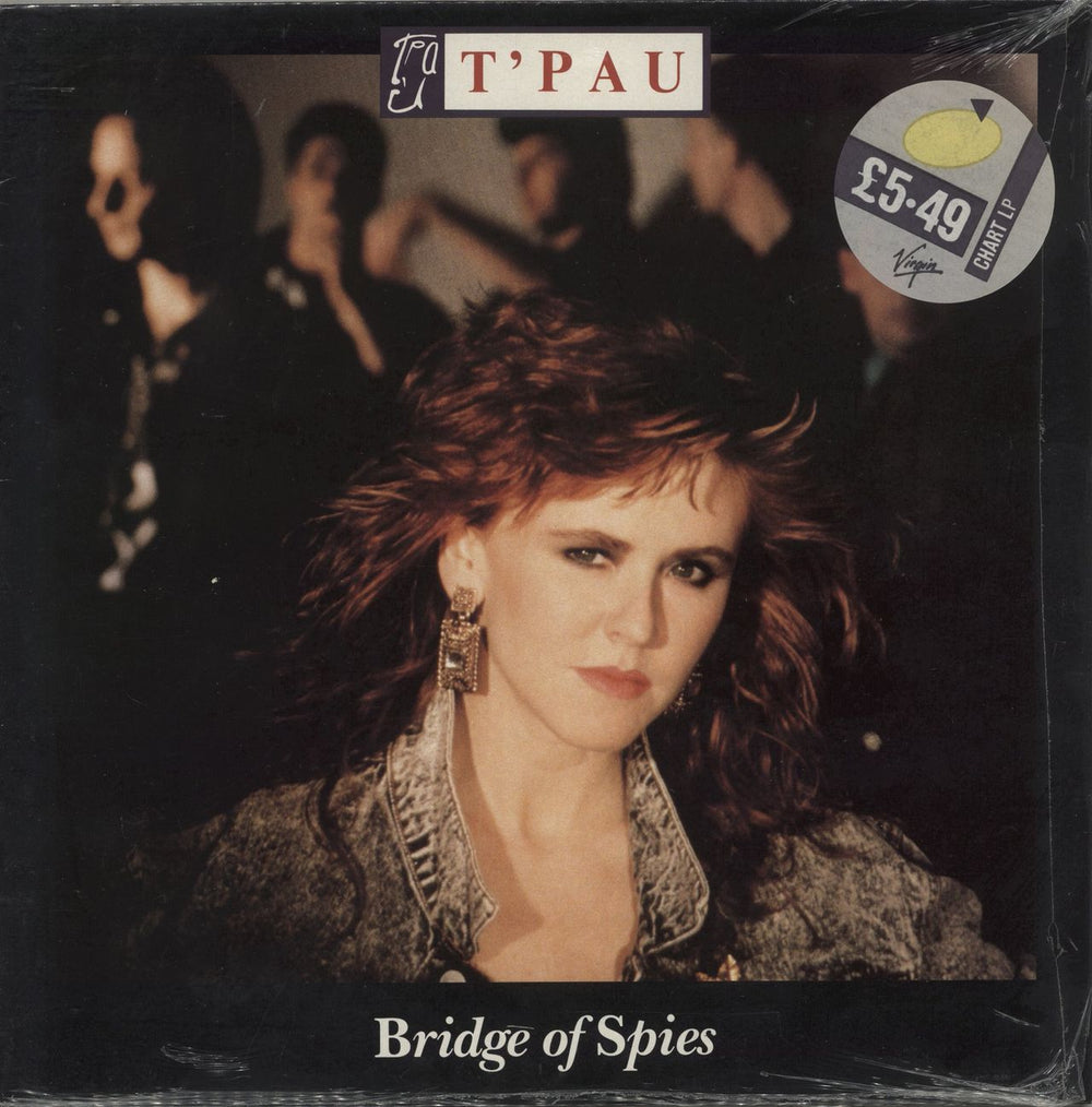 T'Pau Bridge Of Spies - shrink UK vinyl LP album (LP record) SRNLP8