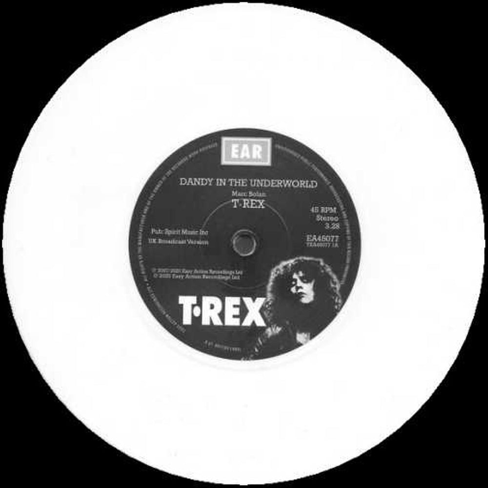 T-Rex / Tyrannosaurus Rex Dandy In The Underworld / Soul Of My Suit UK 7" vinyl single (7 inch record / 45) REX07DA756410