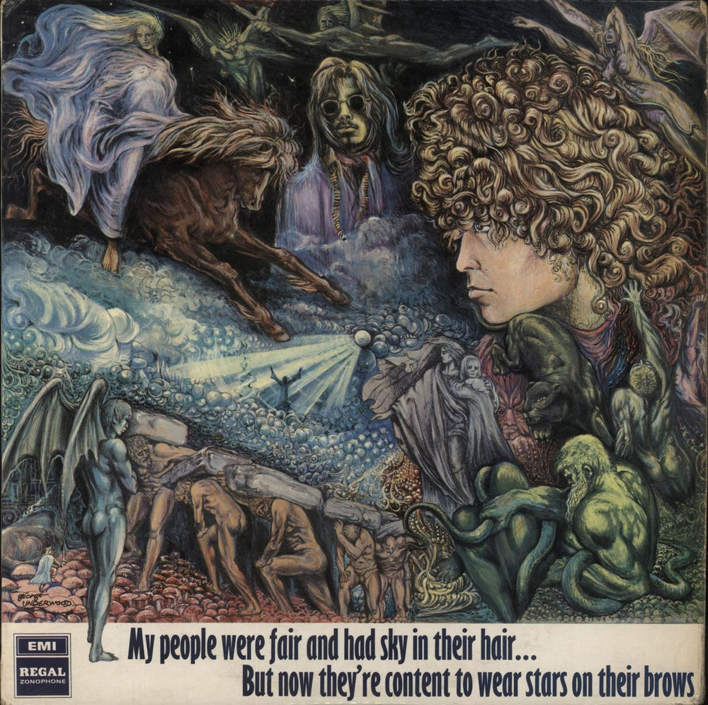 T-Rex / Tyrannosaurus Rex My People Were Fair... - 1st - VG UK vinyl LP album (LP record) SLRZ1003