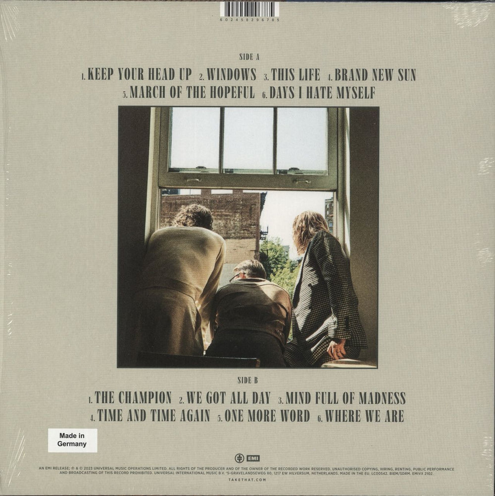 Take That This Life - Cream Vinyl UK vinyl LP album (LP record) 602458296785