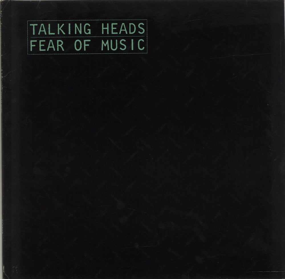 Talking Heads Fear Of Music - 1st German vinyl LP album (LP record) SIRK56707