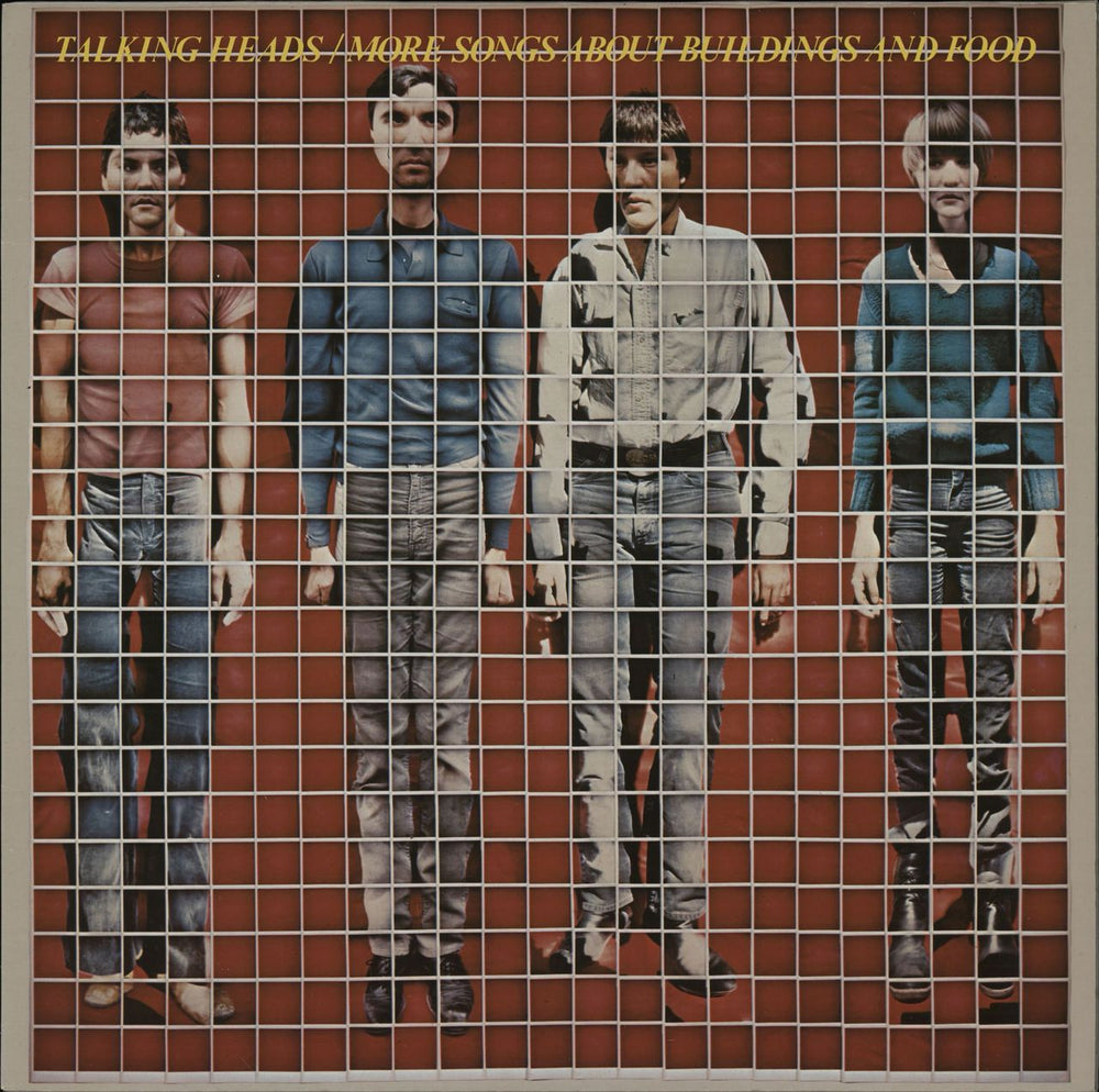 Talking Heads More Songs About Buildings And Food German vinyl LP album (LP record) SIR56532