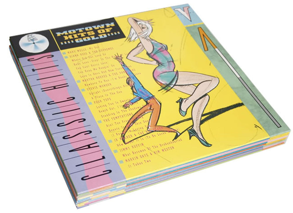 Tamla Motown Chart Busters - 150 Motown Hits Of Gold German Vinyl Box Set MTWVXCH456652