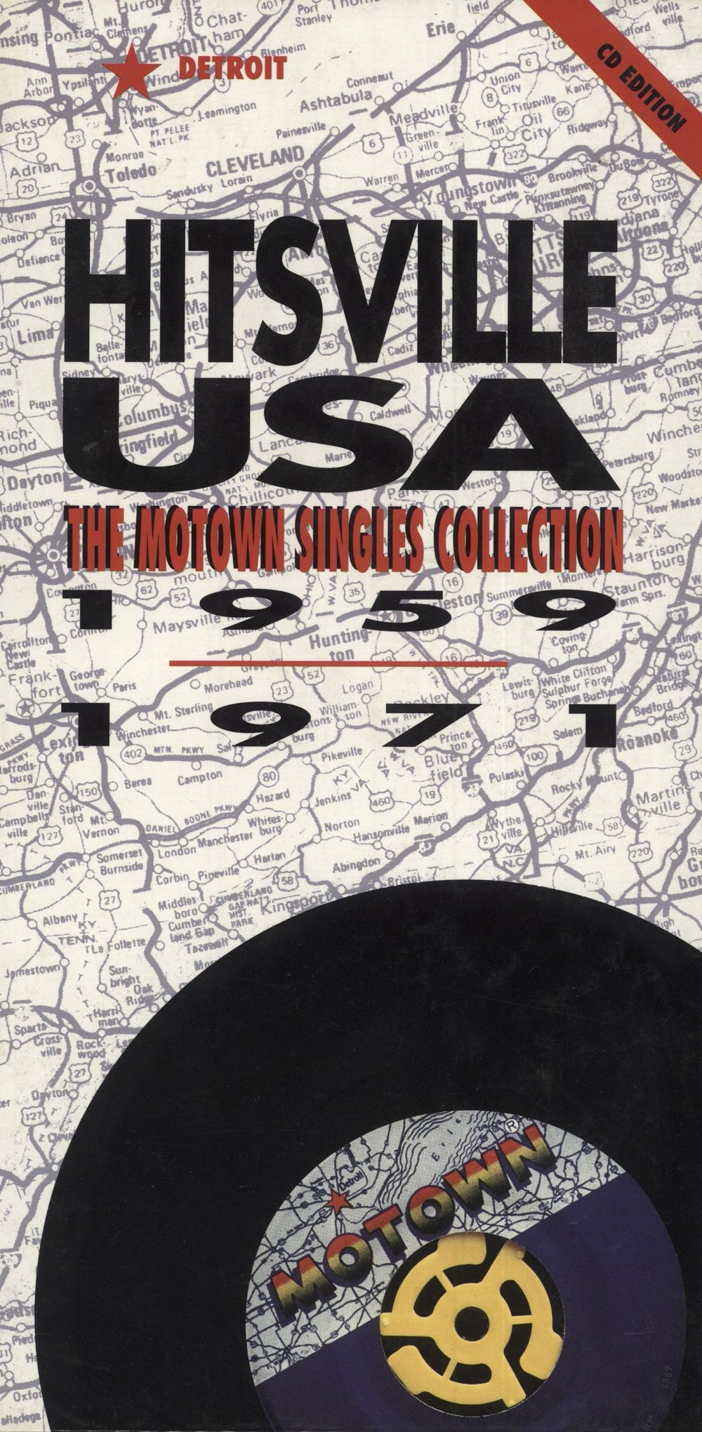 Tamla Motown Hitsville USA - The Motown Singles Collection 1959 - 1971 German CD Album Box Set 530129-2