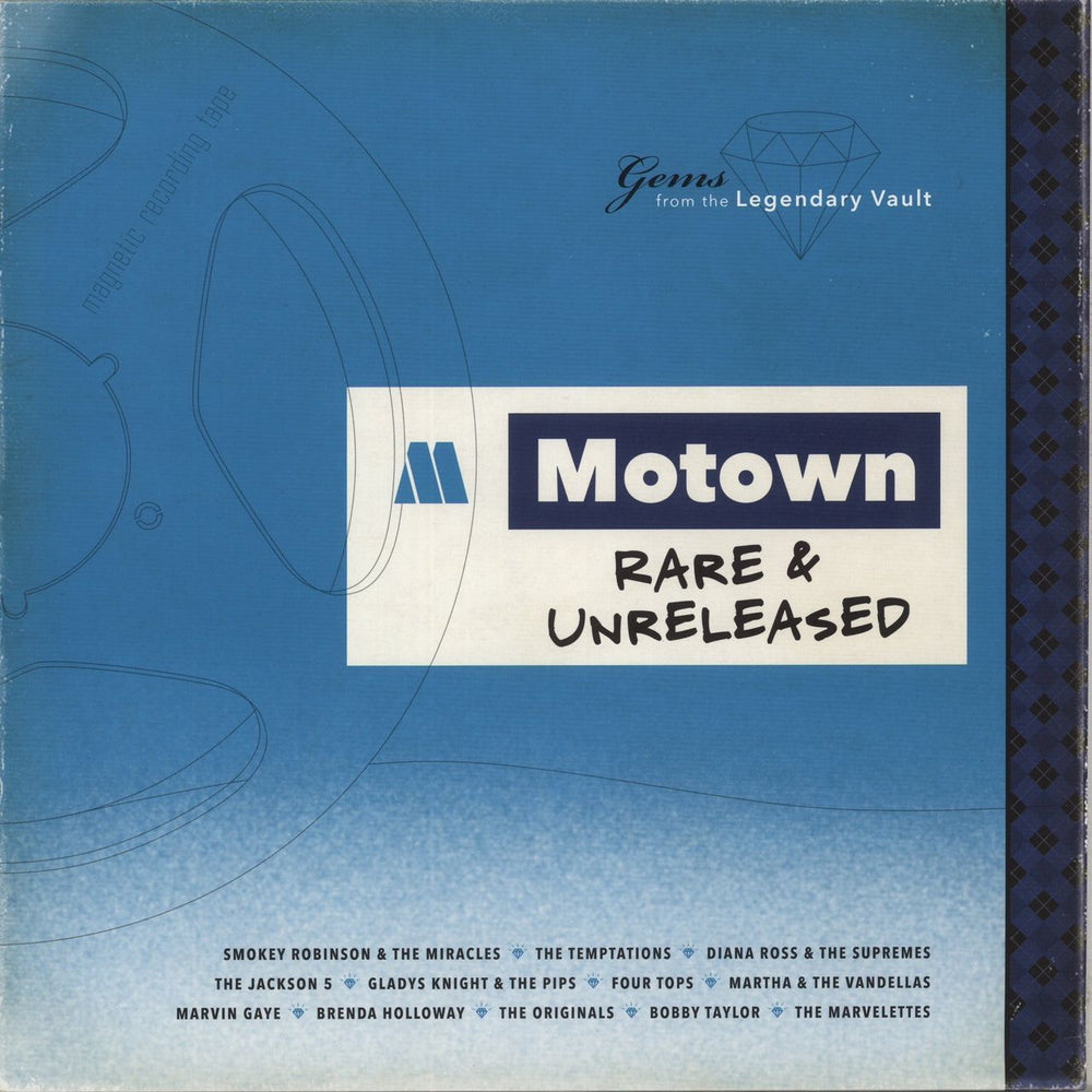 Tamla Motown Motown Rare & Unreleased - Gems From The Legendary Vault - 180gm Blue Vinyl UK vinyl LP album (LP record) 00602508196751