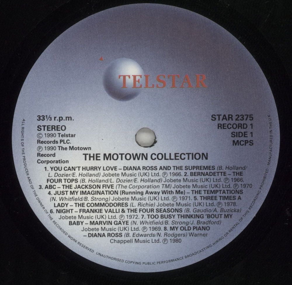 Tamla Motown The Motown Classics - EX UK 3-LP vinyl record set (Triple LP Album) MTW3LTH698253