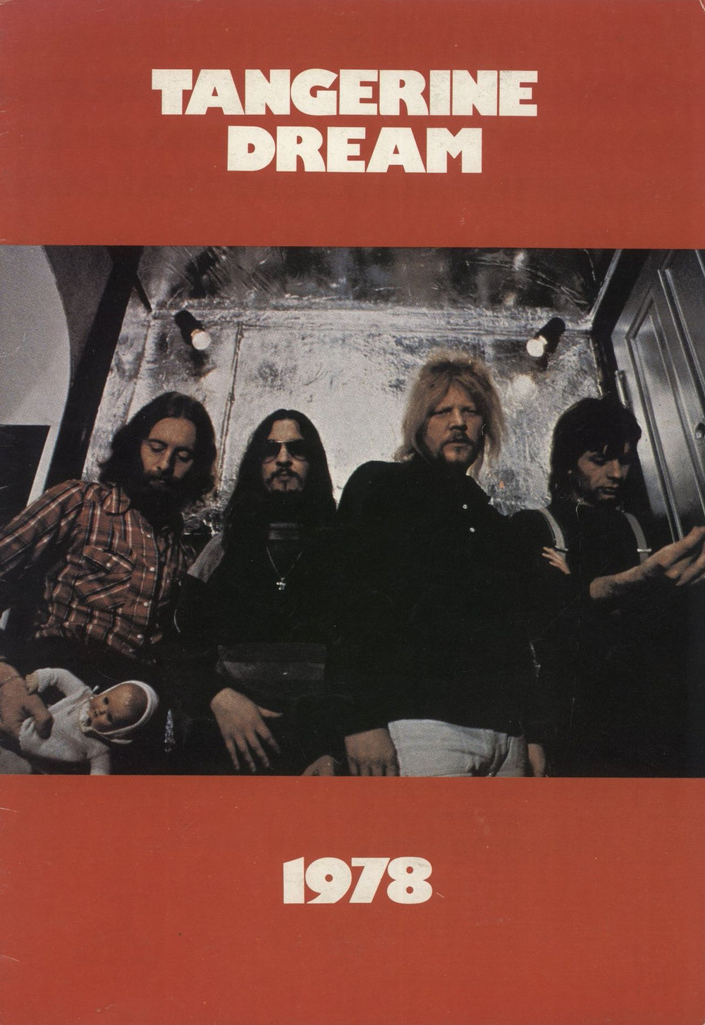 Tangerine Dream 1978 - Nineteen Seventy Eight UK tour programme TOUR PROGRAMME