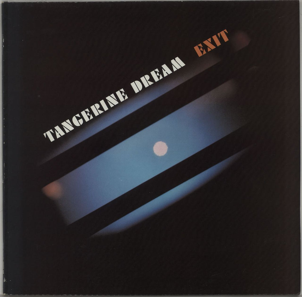 Tangerine Dream Exit - red/green labels UK vinyl LP album (LP record) OVED166