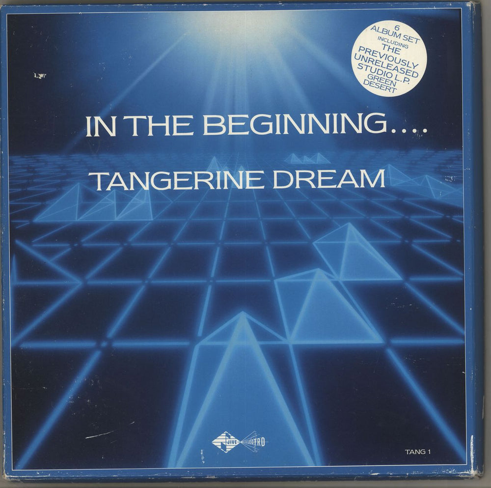 Tangerine Dream In The Beginning.... UK Vinyl Box Set TANG1