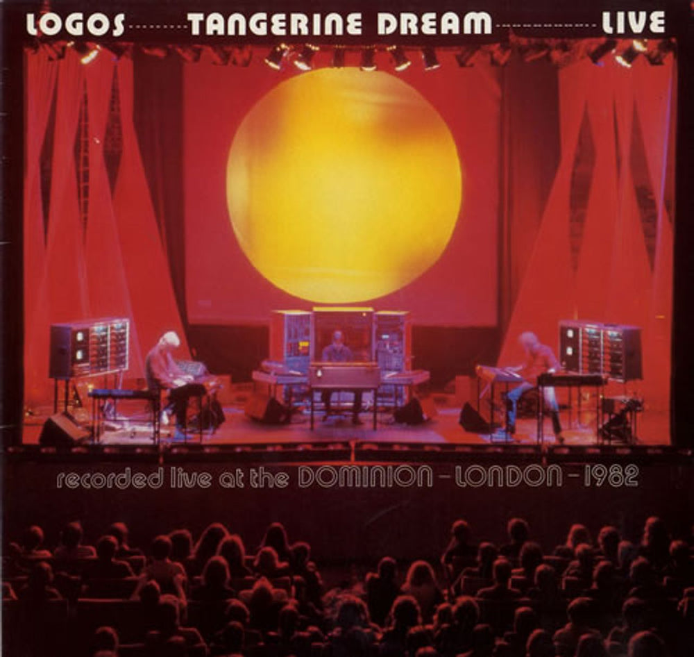 Tangerine Dream Logos - Live At The Dominion - London '82 UK vinyl LP album (LP record) V2257