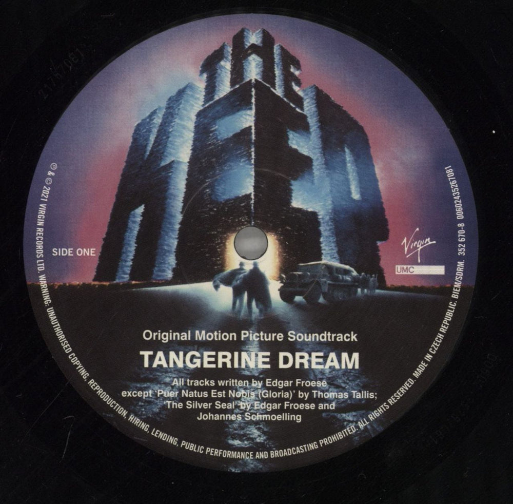 Tangerine Dream The Keep - RSD 2021 - Belly Band + Stickered UK vinyl LP album (LP record) TANLPTH860878