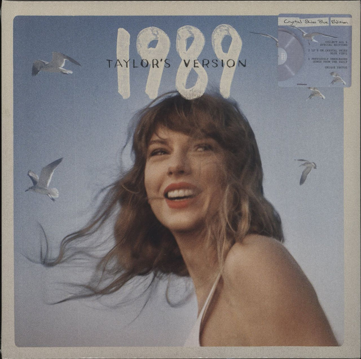 Taylor Swift 1989 (Taylor's Version) - Crystal Skies Blue Edition 
