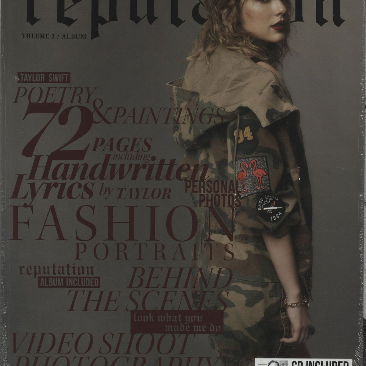 Taylor Swift reputation volume 1 TAYLOR SWIFT Reputation CD and Exclusive 72 Page Magazine Volume 1