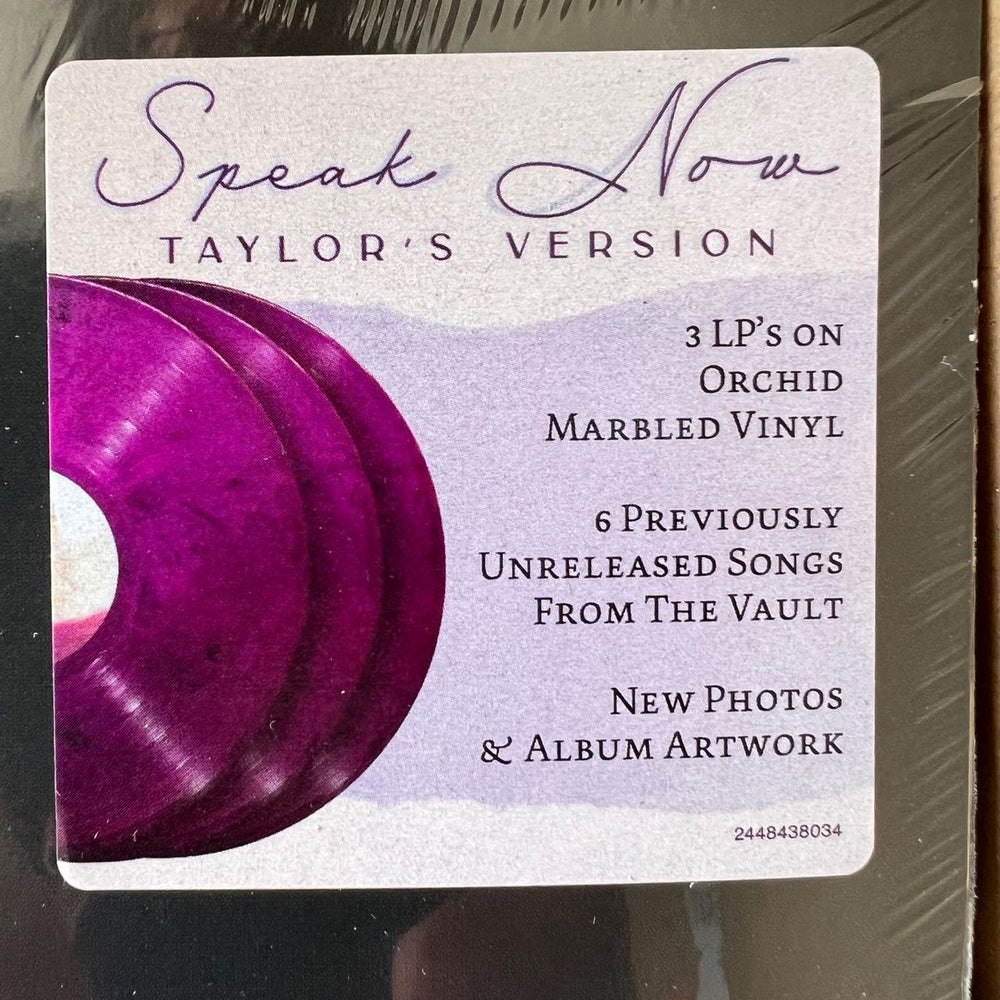 Taylor Swift Speak Now (Taylor's Version) - Orchid Marbled Vinyl 