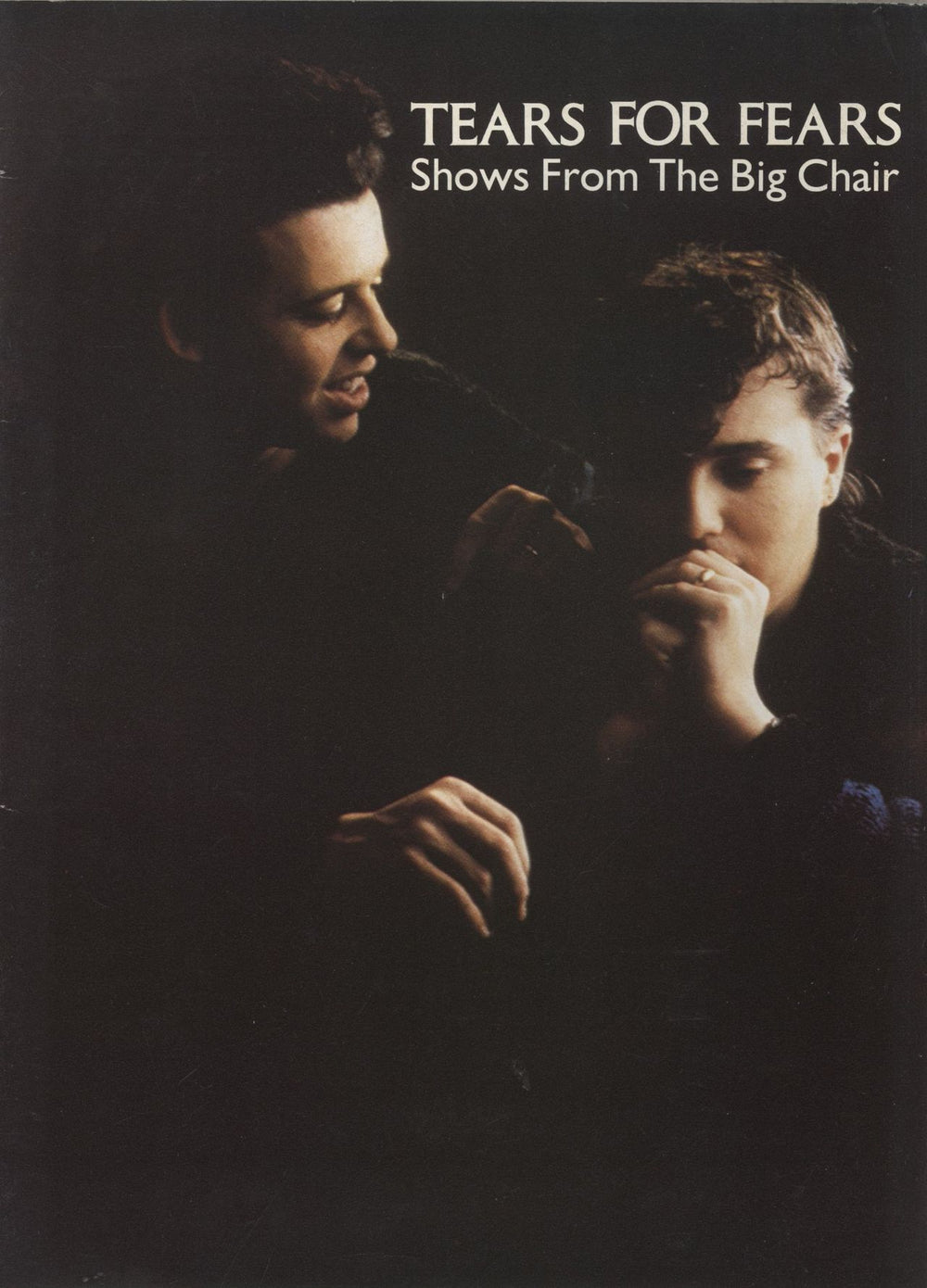 Tears For Fears Shows From The Big Chair + Ticket UK tour programme TOUR PROGRAMME