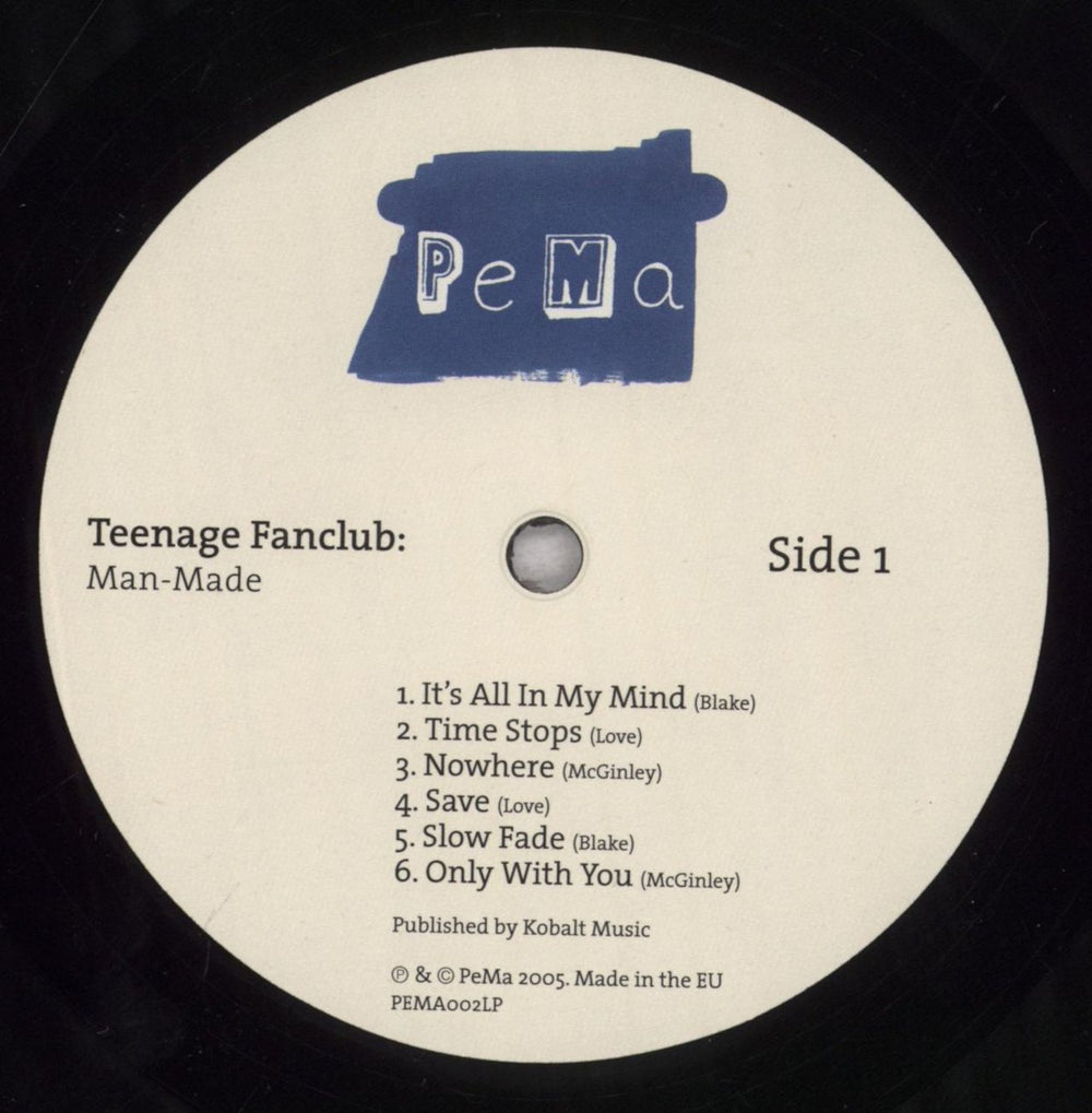 Teenage Fanclub Man-Made - 180gm Vinyl + Bonus 7" UK vinyl LP album (LP record) TFCLPMA841215