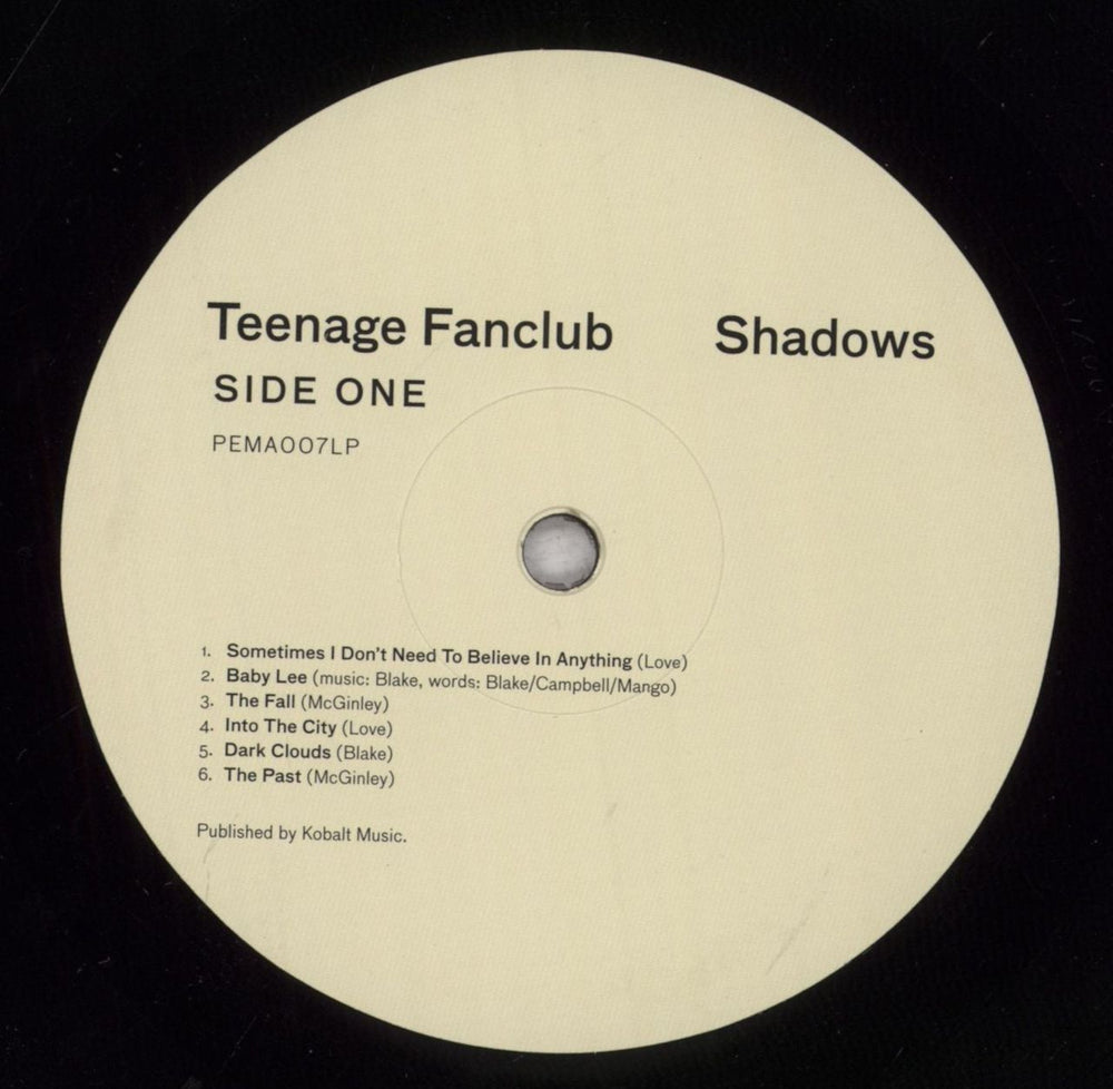 Teenage Fanclub Shadows - 180gm Vinyl UK vinyl LP album (LP record) TFCLPSH841605