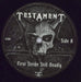 Testament First Strike Still Deadly + 7" UK vinyl LP album (LP record) EN1LPFI833977