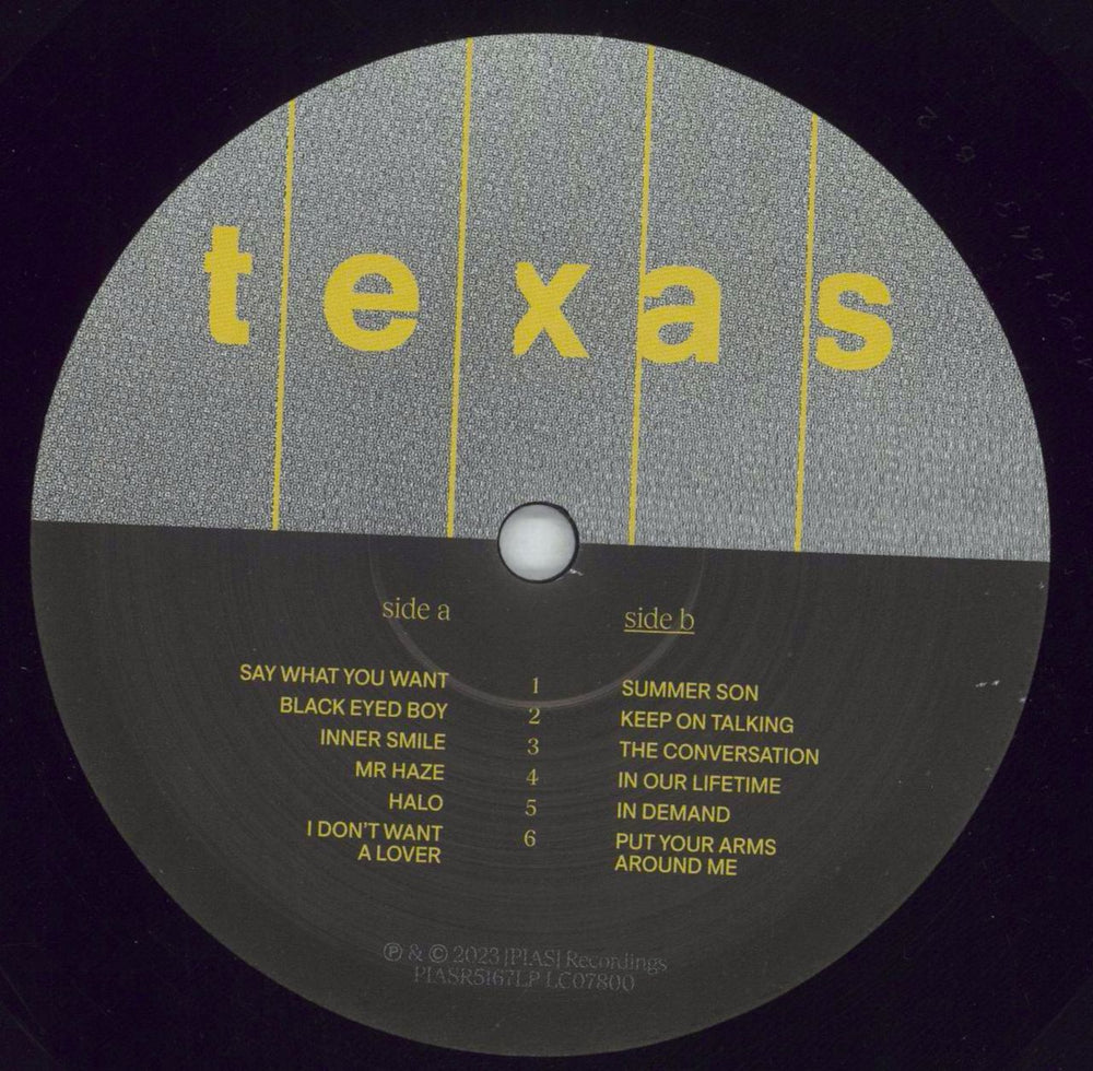Texas The Very Best Of 1989 - 2023 UK 2-LP vinyl record set (Double LP Album) TEX2LTH851122