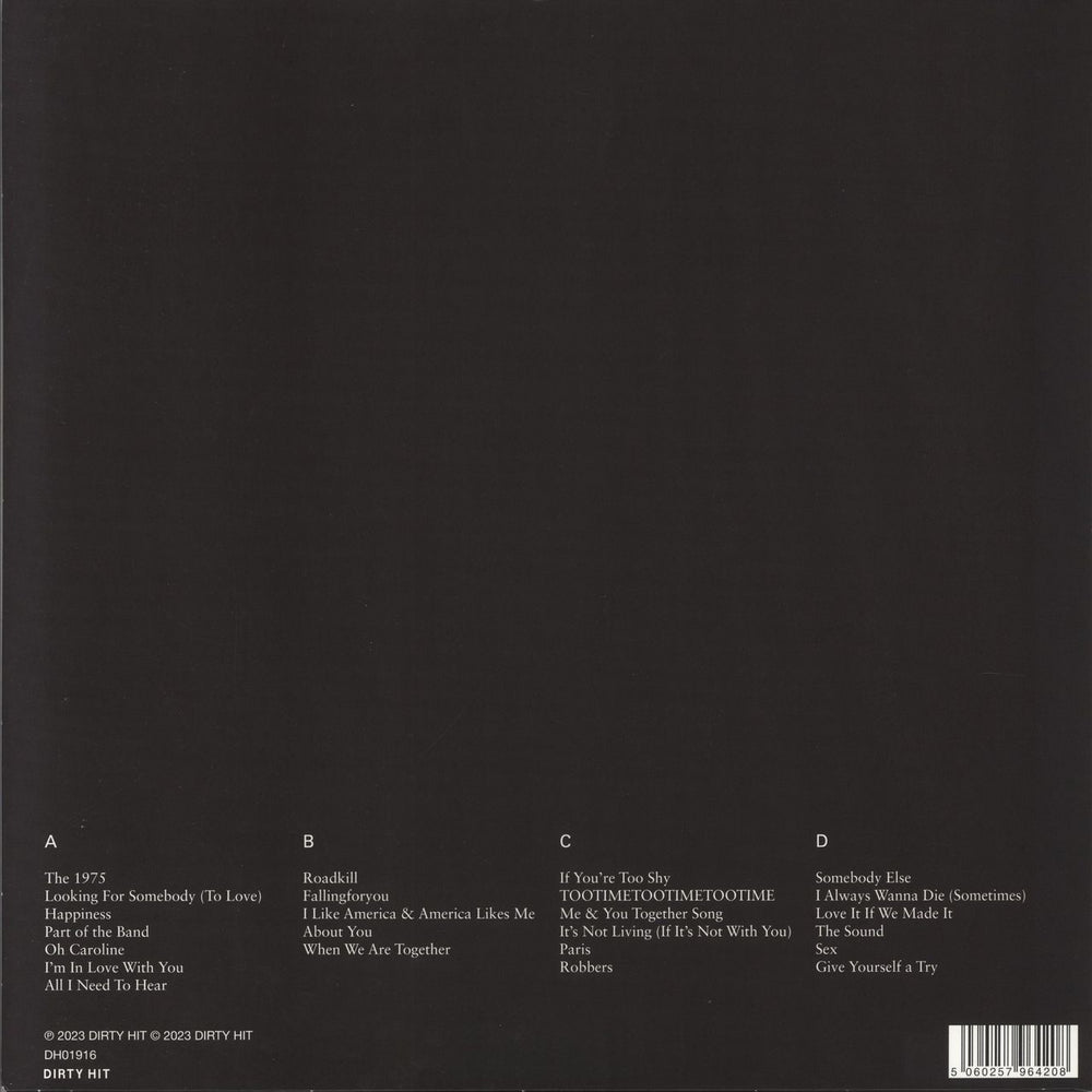 The 1975 At Their Very Best Live From Madison Square Garden - Orange Vinyl UK 2-LP vinyl record set (Double LP Album) 5060257964208