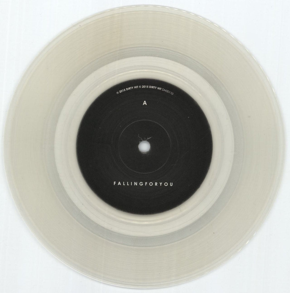 The 1975 Fallingforyou - Clear Vinyl - EX UK 7" vinyl single (7 inch record / 45) W7H07FA879326