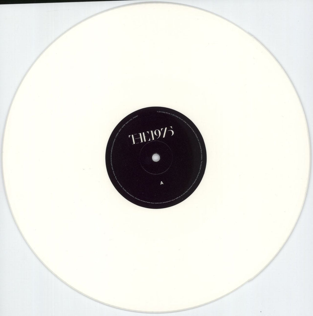 The 1975 The 1975 - White Vinyl UK 2-LP vinyl record set (Double LP Album) W7H2LTH871214