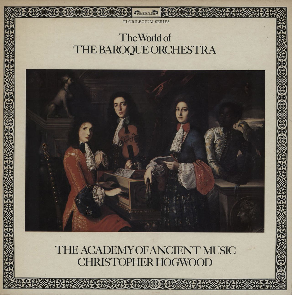 The Academy Of Ancient Music The World Of The Baroque Orchesta UK vinyl LP album (LP record) SPA544