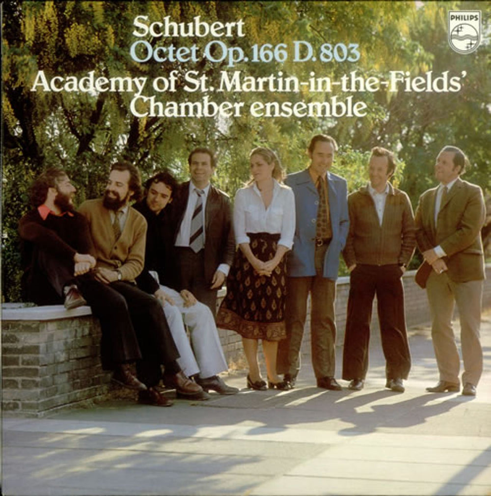 The Academy Of St. Martin-In-The-Fields Schubert: Octet Op. 166 D.803 UK vinyl LP album (LP record) 9500400