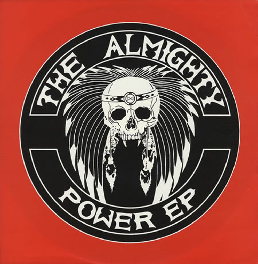 The Almighty Power EP UK 12" vinyl single (12 inch record / Maxi-single) PZ66