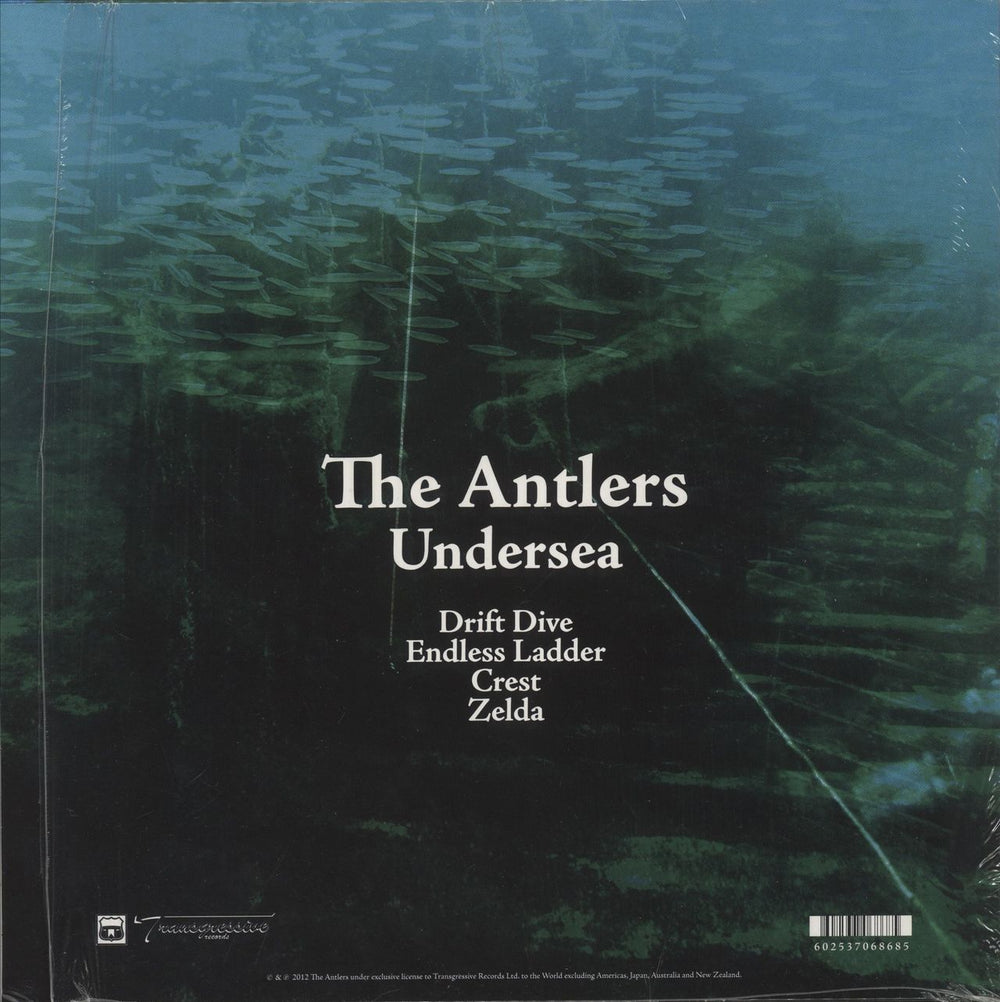 The Antlers Undersea + CD UK 12" vinyl single (12 inch record / Maxi-single) 602537068685