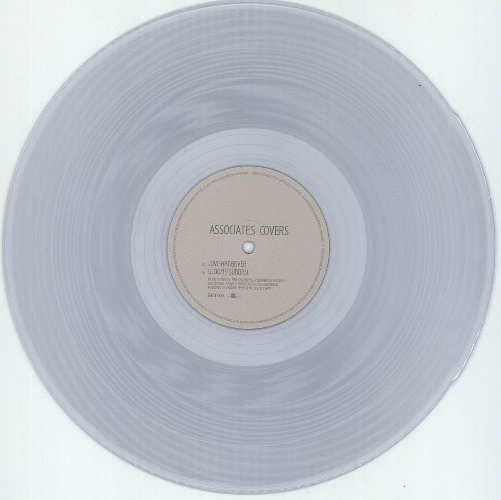 The Associates Covers - RSD 2022 - Clear Vinyl UK 12" vinyl single (12 inch record / Maxi-single) ATS12CO870739