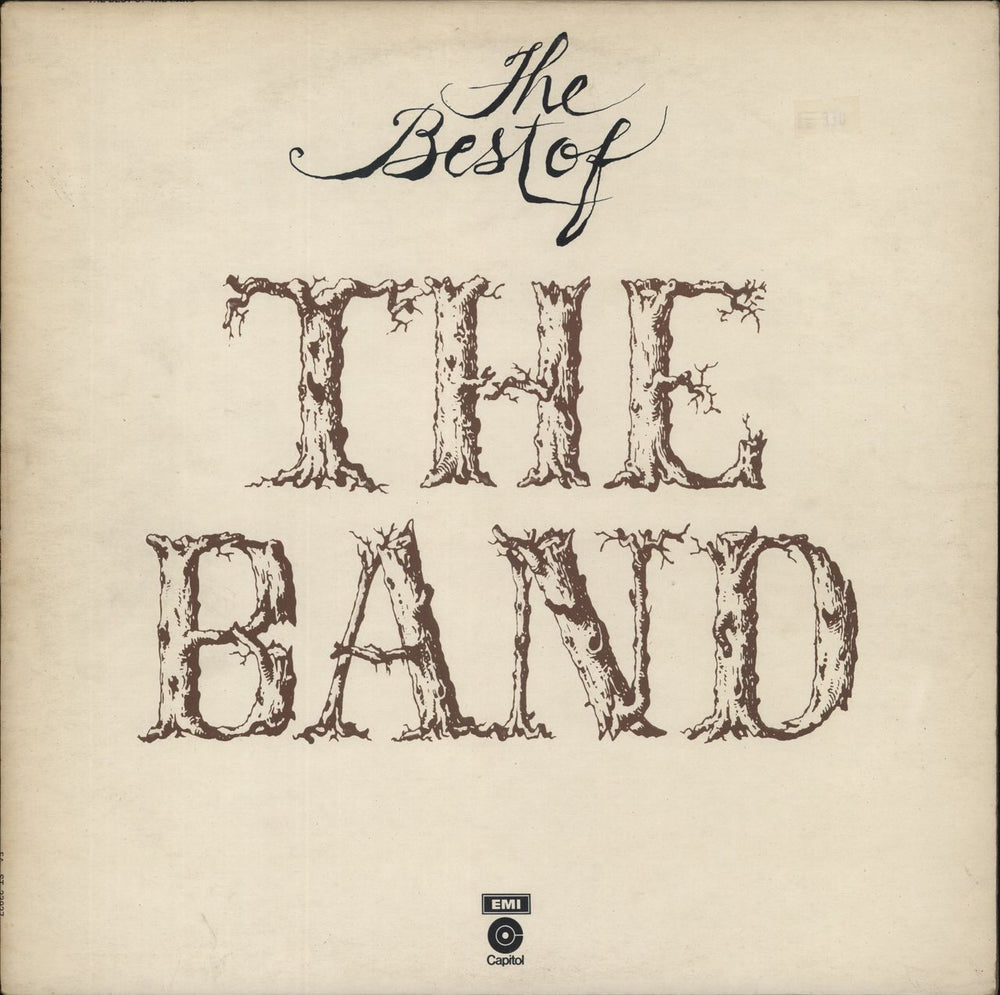 The Band The Best Of - 1st UK vinyl LP album (LP record) EA-ST23927