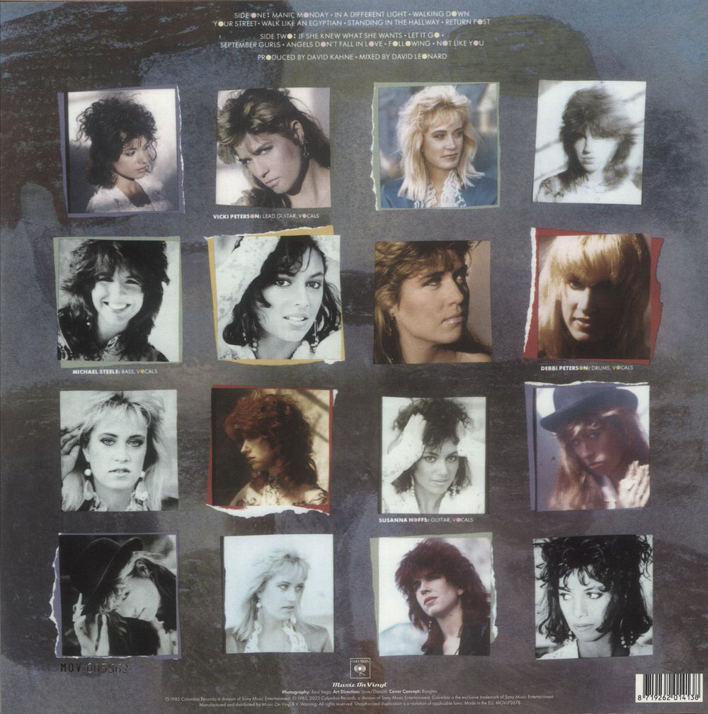 The Bangles Different Light - Pink & Purple Marbled Vinyl UK vinyl LP album (LP record) 8719262014138