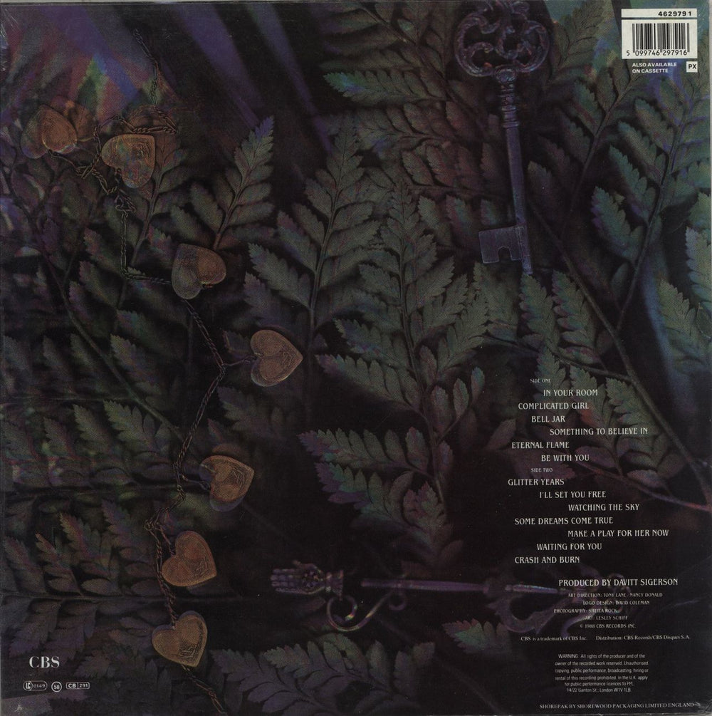 The Bangles Everything - shrink UK vinyl LP album (LP record) 5099746297916