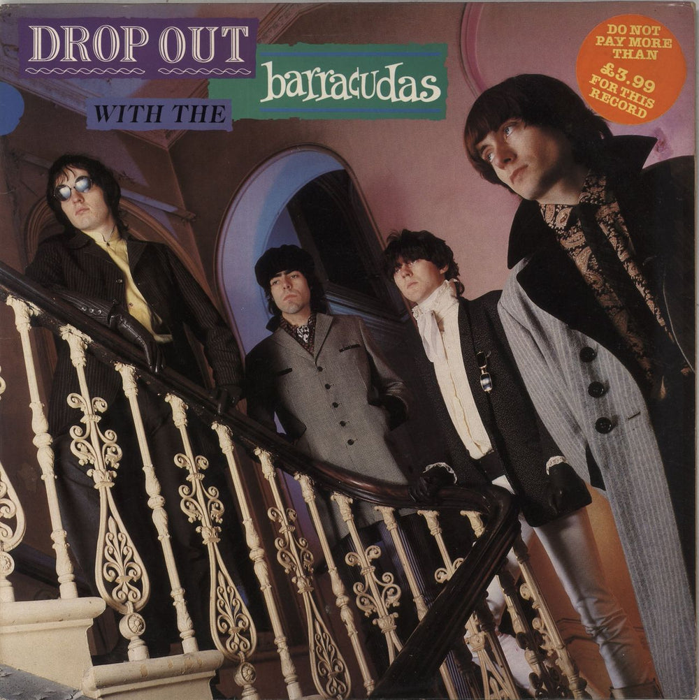 The Barracudas Drop Out With The Barracudas - EX UK vinyl LP album (LP record) ZONO103