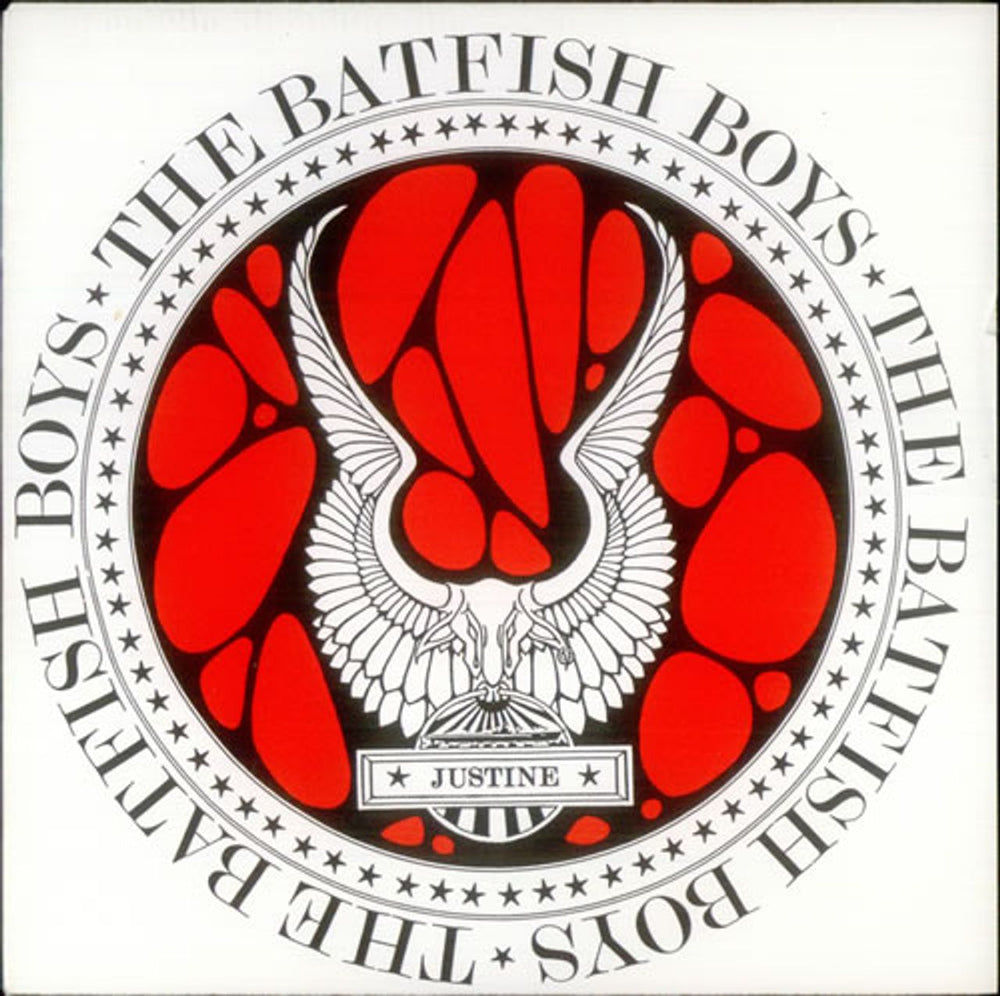 The Batfish Boys Justine UK 7" vinyl single (7 inch record / 45) USS107