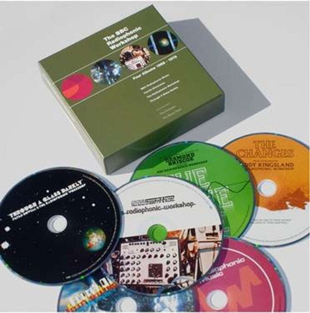 The BBC Radiophonic Workshop Four Albums 1968-1978 - Deluxe 6CD Box Set - Sealed UK CD Album Box Set SILCD1663